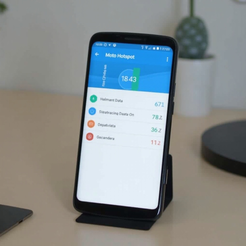 如何查看 Moto G2 熱點的數據使用量