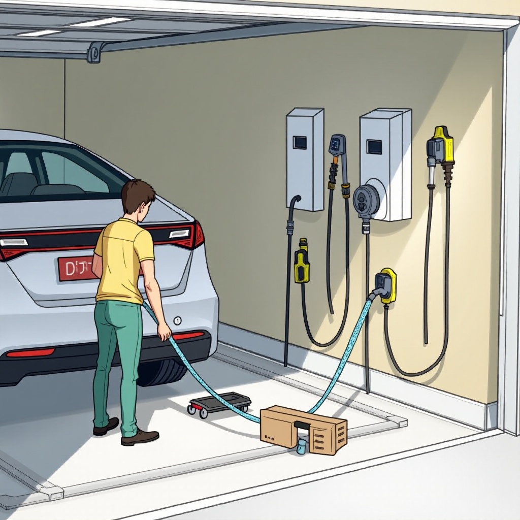 充電站電動車充電器安裝