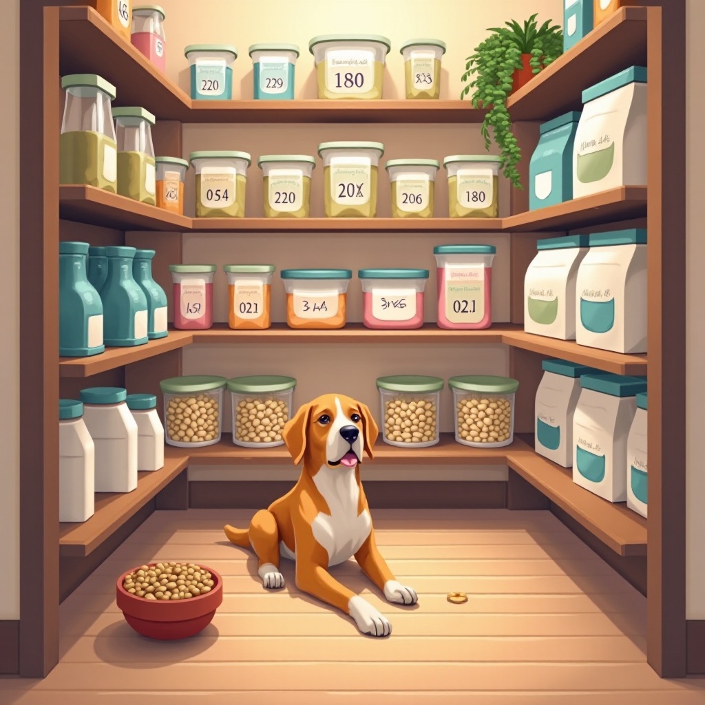 狗糧的長期儲存